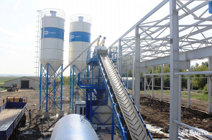 Бсу Комета 60 с мощным бетоносмесителем