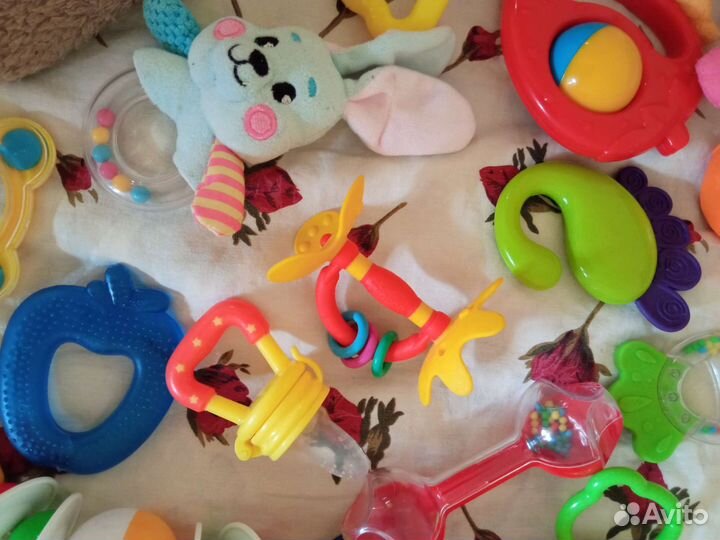 Погремушки, грызунки, ниблер пакетом