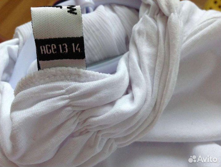 Блузка школьная с жабо рост 158 см, Польша