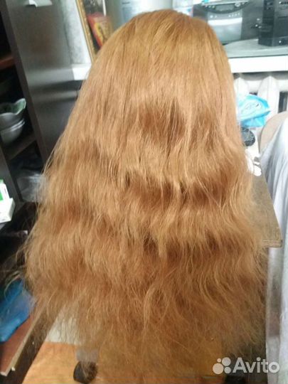 Манекен с натуральными волосами