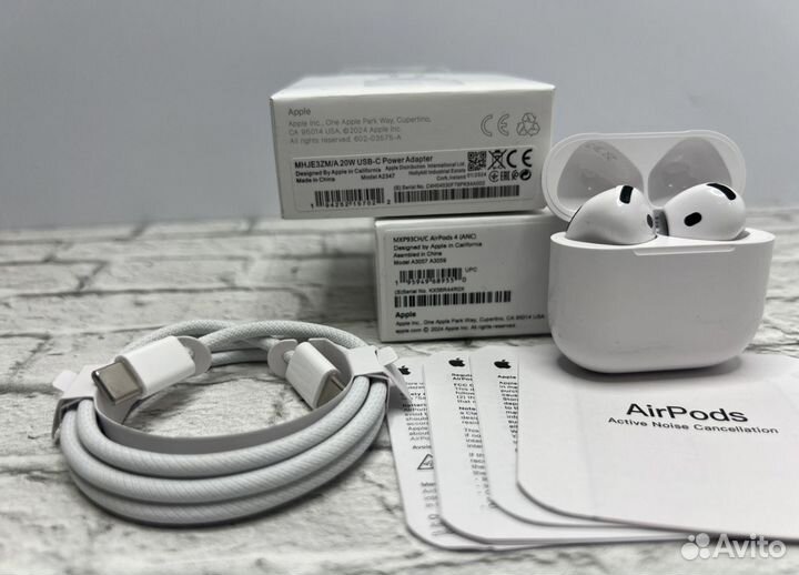 Наушники apple Airpods 4