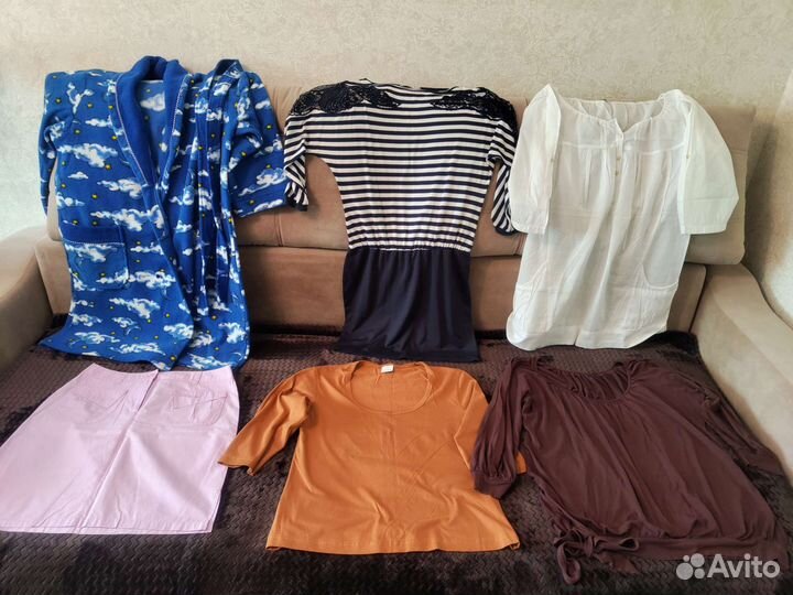 Женские вещи 46-48 раз. и аксессуары пакетом