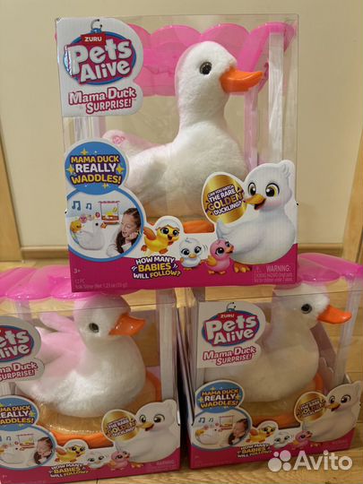 Zuru pets alive mama duck мама утка
