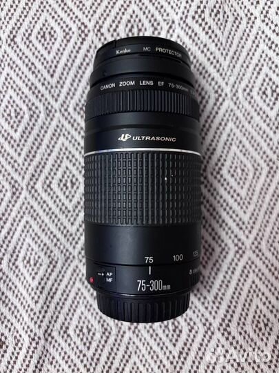 Объектив canon ultrasonic zoom EF 75-300mm