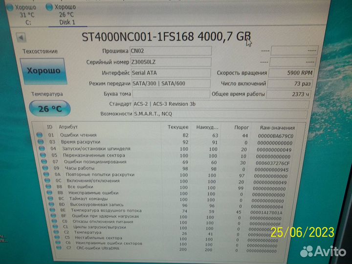 Seagate ST4000NC001 4000GB