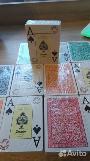 Карты для покера fournier 2818 лучшие пластик