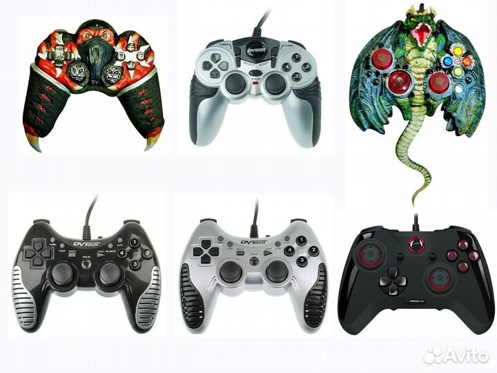 Новые геймпады dvtech / лот