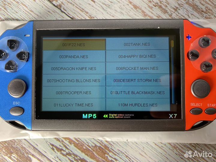 Игровая приставка psp x7 новая