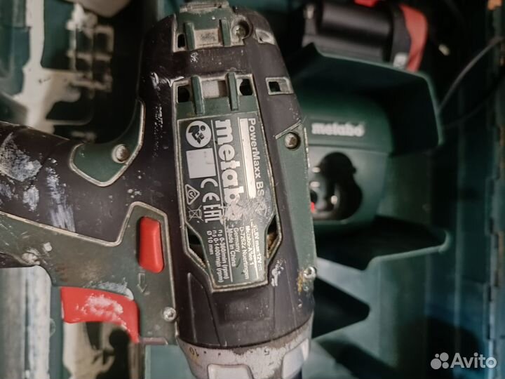 Шуруповерт metabo powermaxx bs 12v
