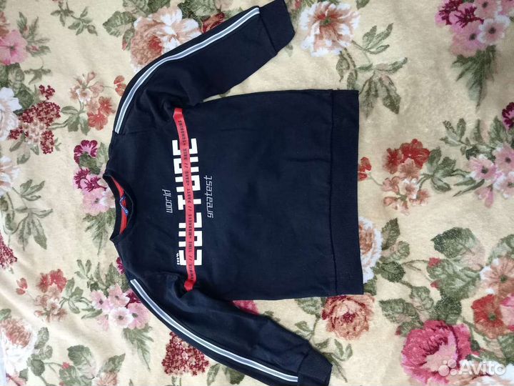 Пакетом Джинсы, кофта, рубашка для мальчика