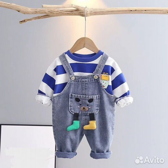 Детский костюм /джинсовый комбинезон
