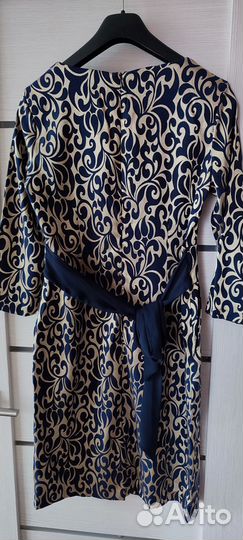 Платье лён,сарафан 46 -48