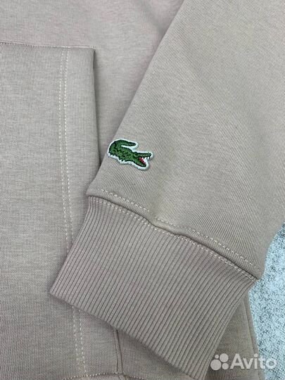 Стильное утепленное худи Lacoste