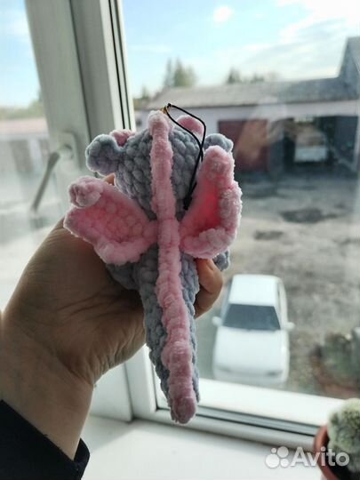 Вязаные брелки