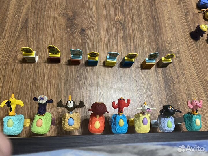 Angry birds коллекция из макдональдс