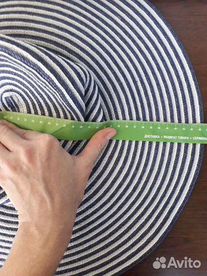 Шляпа дамская с полями