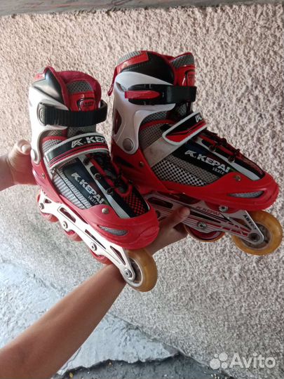Роликовые коньки 34 37 детские