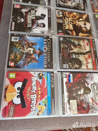 Диски на PS3 новые в пленке sild