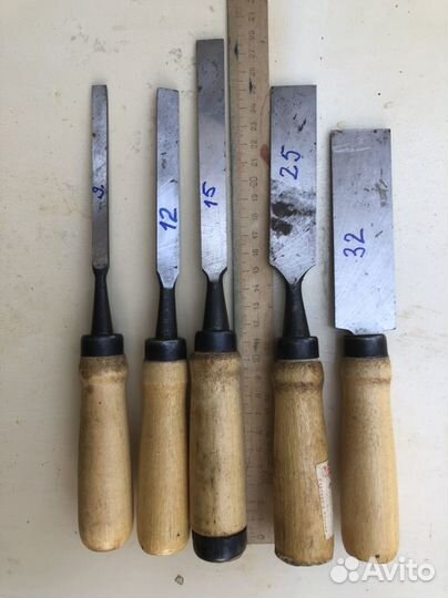 Стамески плоские