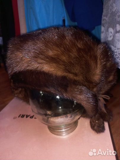 Берет норковый