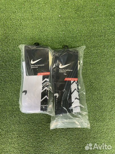 Футбольные носки nike белые/черные