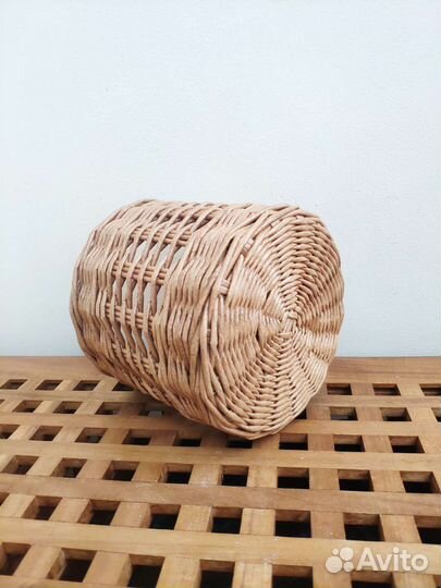 Корзина для хранения из бумажной лозы