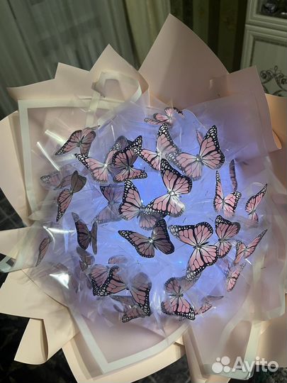 Букет из бабочек