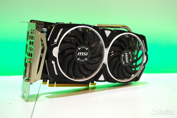 Видеокарта MSI Armor RX 570 8Gb