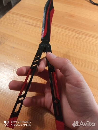 Деревянная бабочка 