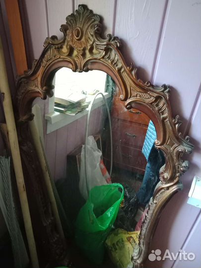 Зеркало под старину,зеркало в раме