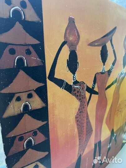 Картина в африканском стиле