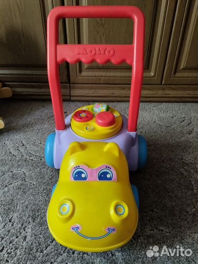 Каталка ходунки толокар Полесье Бегемот