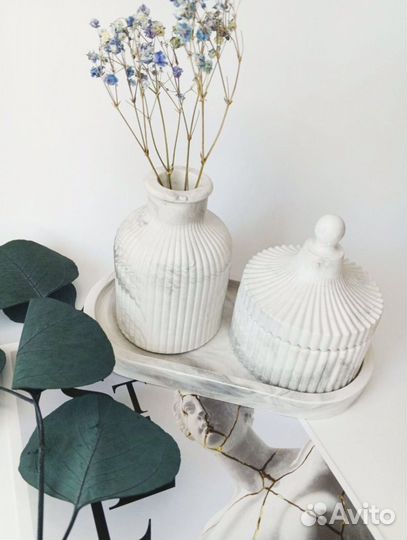 Шкатулки из гипса