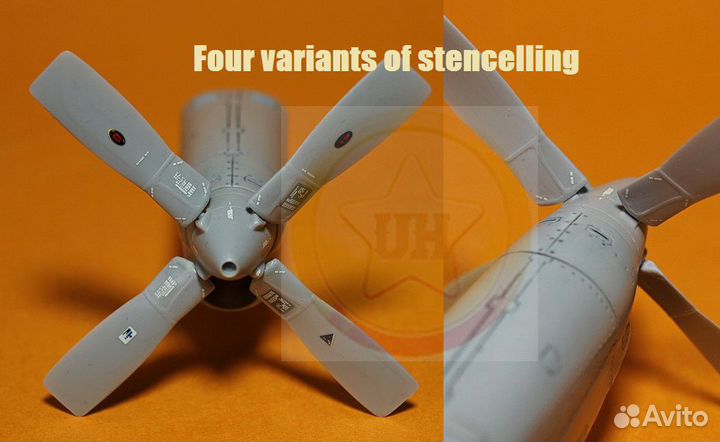 1/72+1/48.C130 B/E/H техничка на пропеллеры