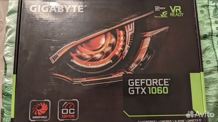 Видеокарта gigabyte geforce gtx 1060