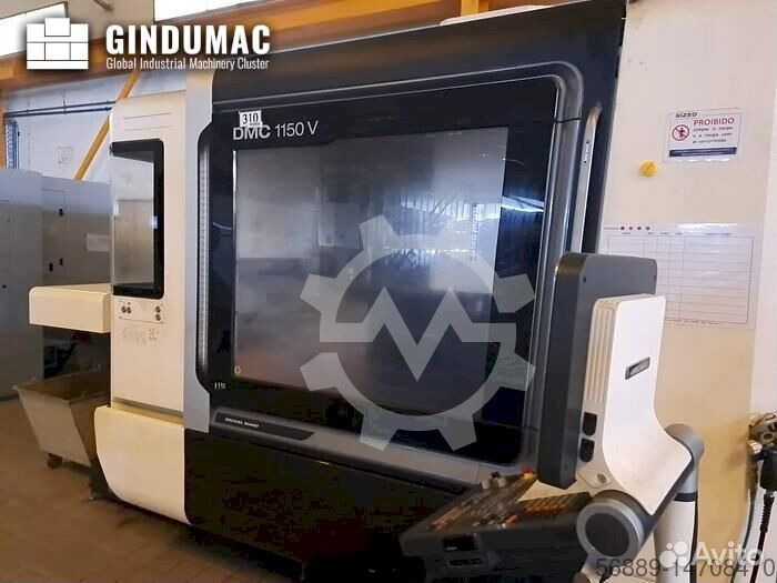 Обрабатывающий центр DMG mori DMC 1150V (2015)