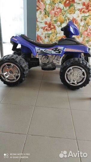 Детский квадроцикл на аккумуляторе бу