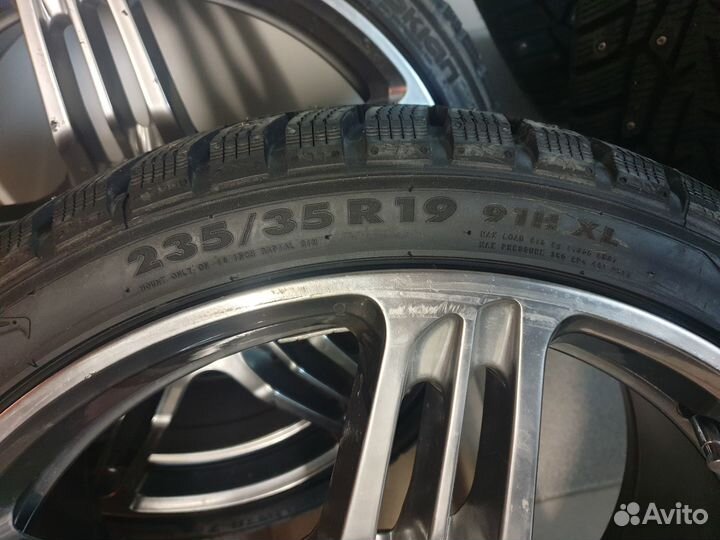 Колеса Porsche 911 шипы 235 35 19