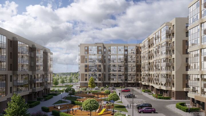 3-к. квартира, 89 м², 5/9 эт.