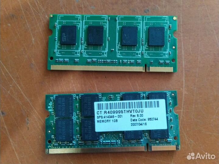 Оперативная память ddr2 для ноутбука