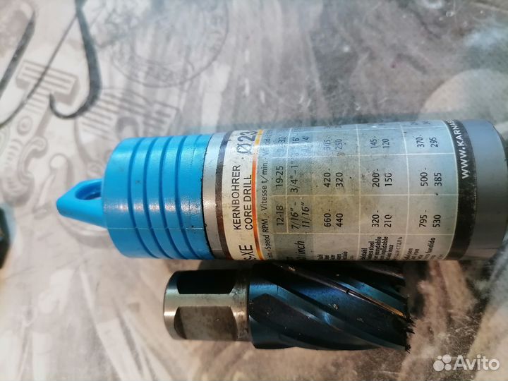 Корончатые сверла по металлу