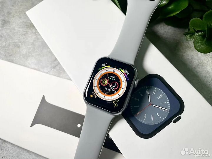 Apple Watch 8 (Новые, Гарантия) серебро