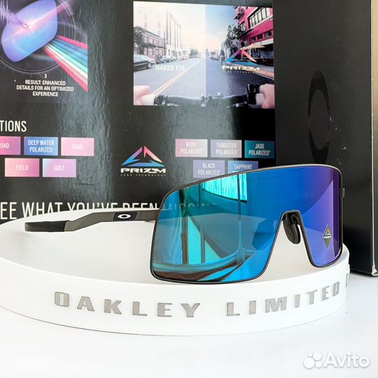 Очки Oakley Sutro Ti Prizm Sapphire Титановые