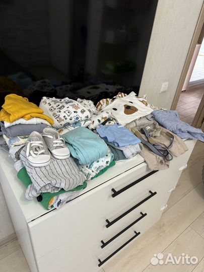 Детские вещи пакетом до года