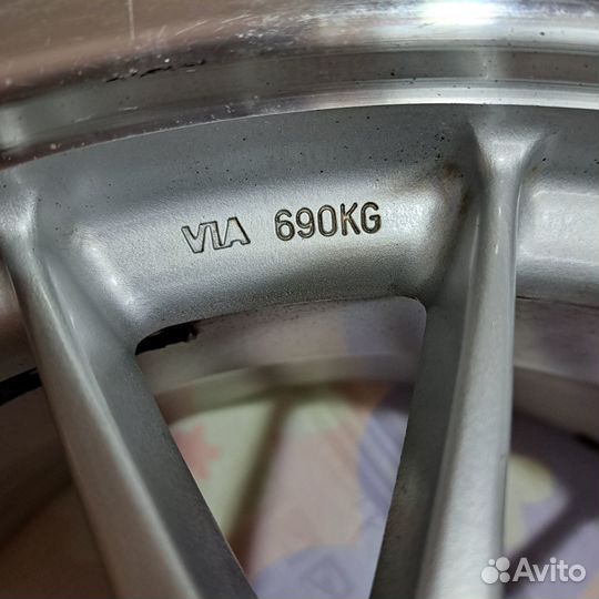 Кованные разноширокие BBS RG R17 на BMW