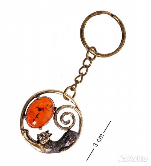 Брелок из янтаря 