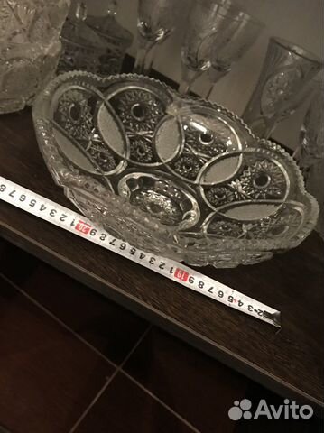 Хрусталь СССР Ваза хрустальная из СССР