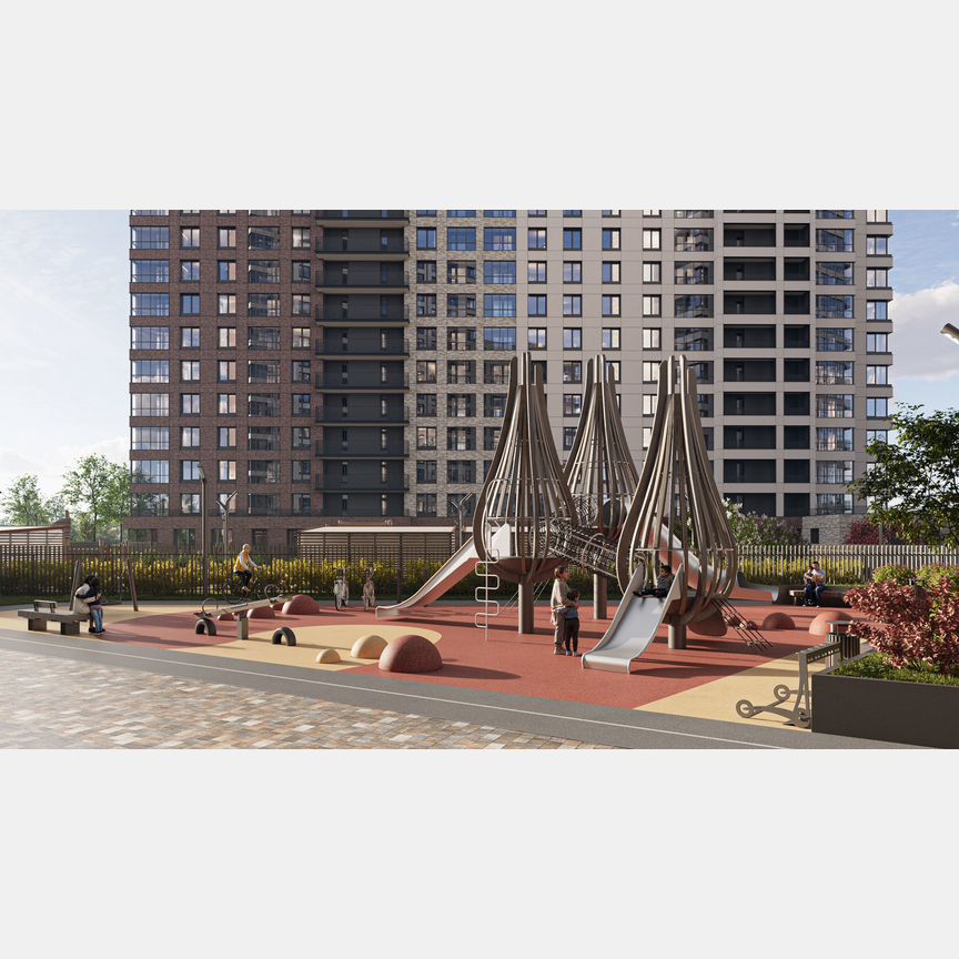 1-к. квартира, 37 м², 9/18 эт.
