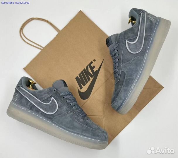 Кроссовки Nike Air Force 1 Low Grey (Арт.67522)