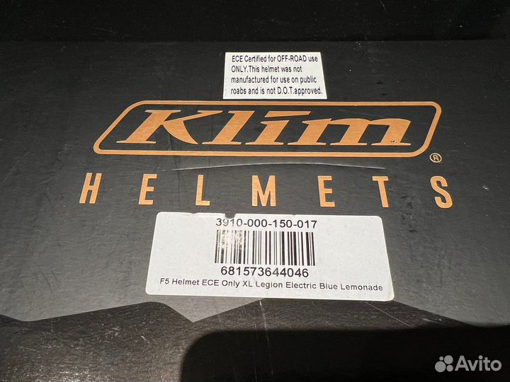 Шлем Klim F5 carbon